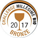 Millesime Bio 2017 Bronze Award
