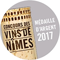 Concours des Vins de Nimes 2017 Silver Award
